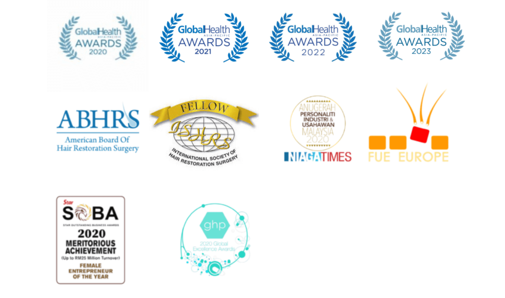 Hair Transplant Centre Malaysia - Awards