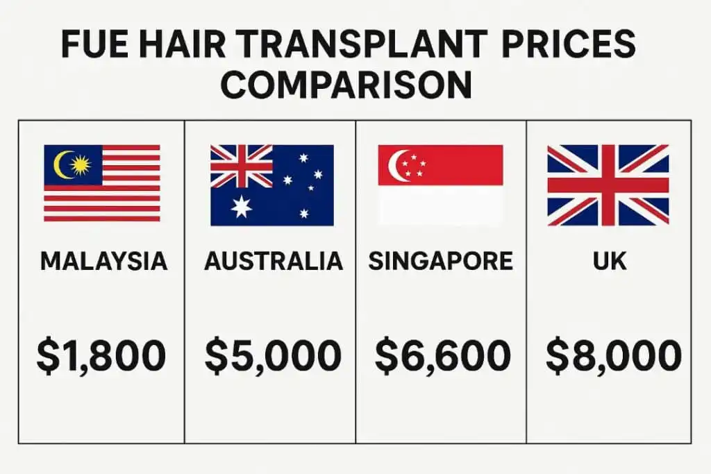 Harga FUE Tanam Rambut di Malaysia: Apa Yang Anda Perlu Tahu Sebelum Buat Keputusan