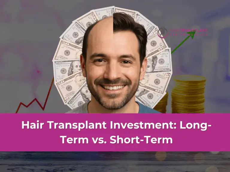 Hair Transplant Investment Long-Term vs. Short-Term