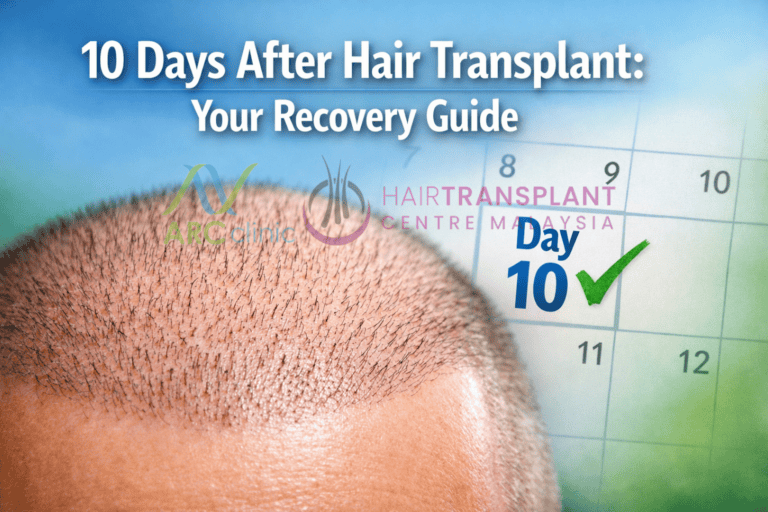 10 Days After Hair Transplant